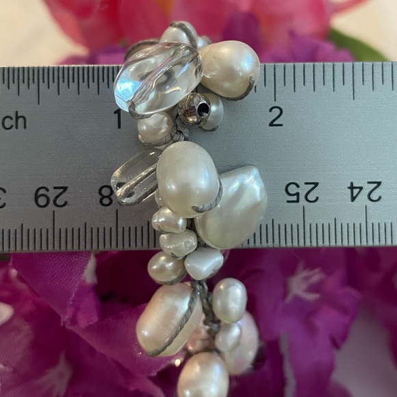 Silpada Pearl ‘EFFERVESCENCE’ Sterling Silver Bracelet B2180 - Picture 14 of 15